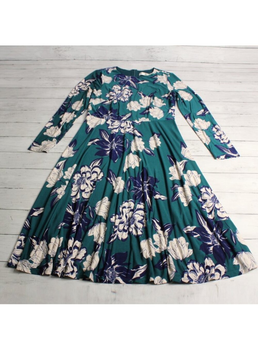 Eliza J Women's Floral Dress Size 12 L Long Sleeve
